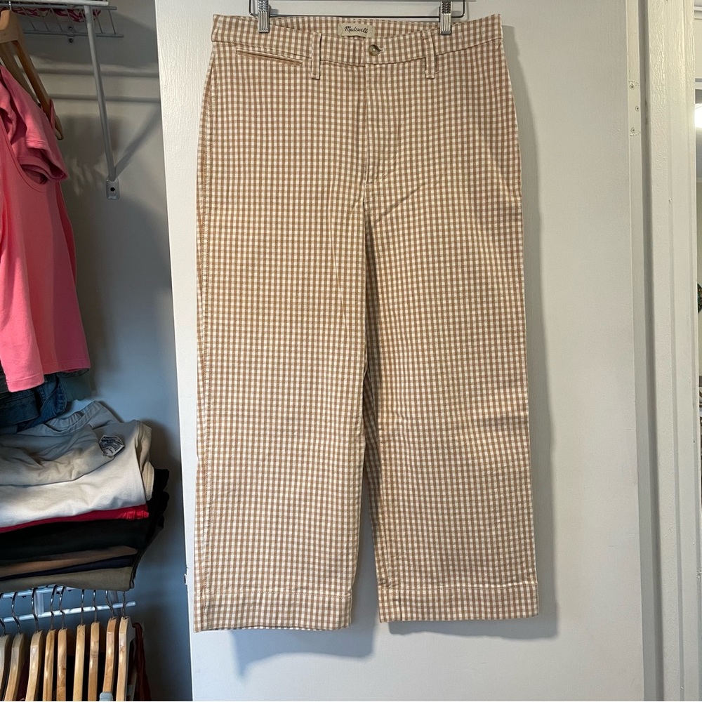 Madewell Slim Emmett Wide-Leg Crop